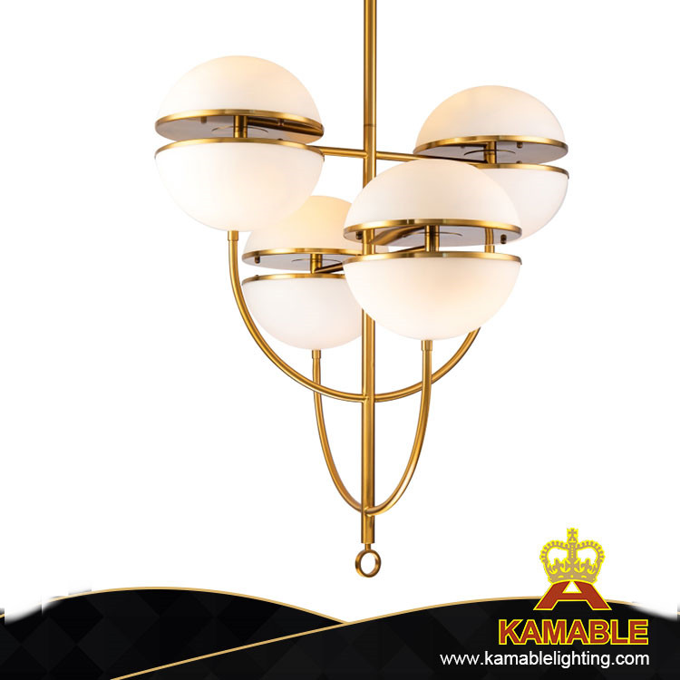 Подвесной светильник серии Classic Simple Half Glass Ball Room Decoration (KG1108P-20)