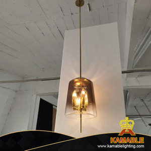 Стеклянный подвесной светильник современного дизайна (KPJ18)