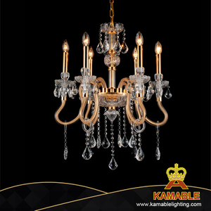 Классическая красочная люстра из хрустального стекла отеля Gold Palace (11002-6)