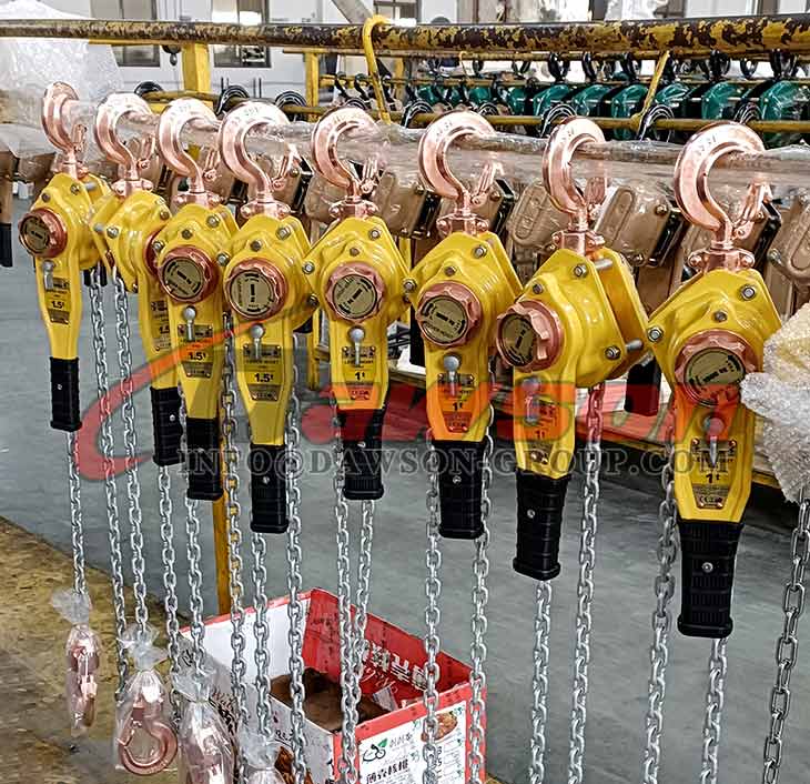 DS-EX-L スパークプルーフレバーホイスト、リフティング用レバーブロック - Dawson Group Ltd. - 中国メーカー、サプライヤー、工場