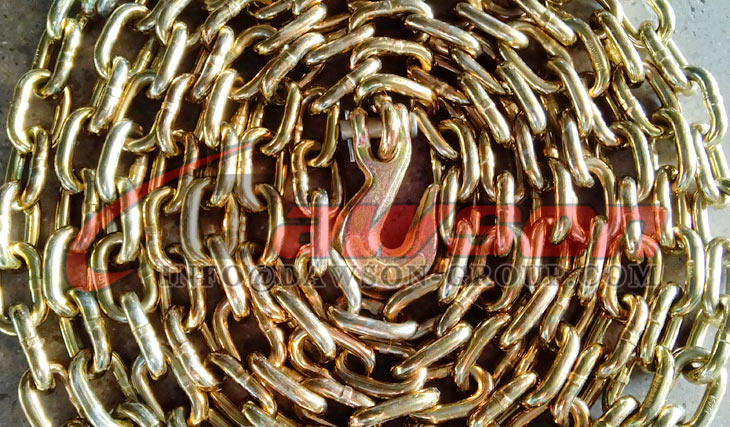 Conjunto de cadena de grado 70 con ganchos de horquilla en cada extremo - Dawson Group Ltd. - Fabricante, proveedor y f&aacute;brica de China
