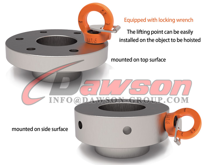 Anillo giratorio tipo ojo DS084 G80 con llave inglesa - Dawson Group Ltd. - Fabricante, proveedor, f&aacute;brica de China