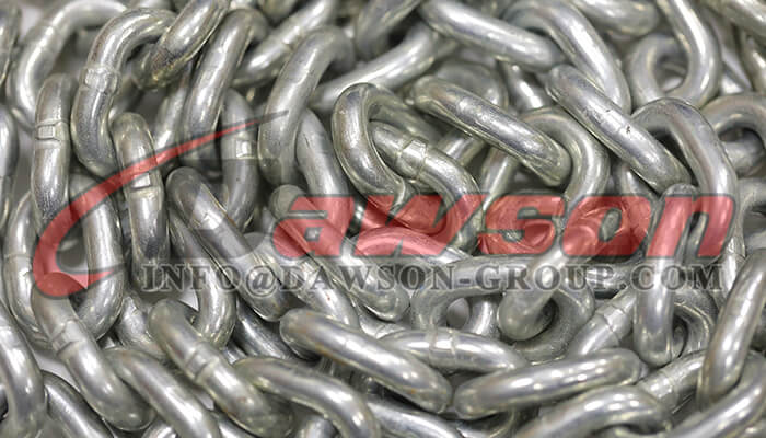 Cadena de eslabones redondos para miner&iacute;a de alta resistencia G80 - Dawson Group Ltd. - Proveedor y fabricante de China