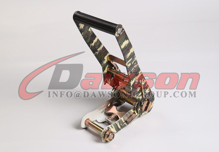 50MM 5T 軍事迷彩ヘビーデューティラチェットバックル、貨物固縛ストラップ用 - Dawson Group Ltd. - 中国サプライヤー、メーカー、工場