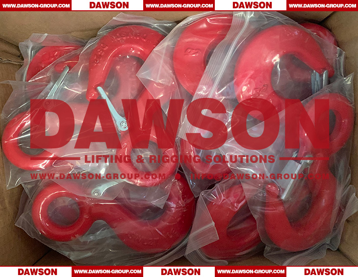 DAWSON DS156 Nuevo tipo Gancho de elevaci&oacute;n de ojo 10T de acero de aleaci&oacute;n forjado y acero al carbono - Dawson Group Ltd. - Fabricante, f&aacute;brica de China