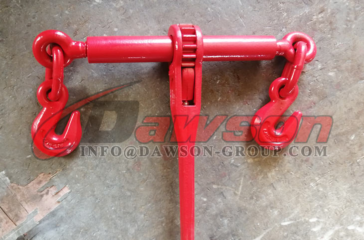 Carpeta de trinquete G80 con ganchos seg&uacute;n EN 12195-3, Carpeta de carga de grado 80 para amarre - Dawson Group Ltd. - Fabricante, proveedor y f&aacute;brica de China