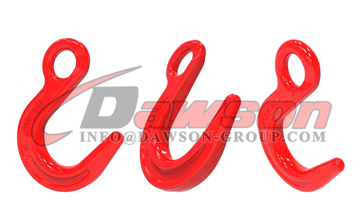 Gancho de fundici&oacute;n de ojo de acero de aleaci&oacute;n forjado DS116 G80 con ojo plano - Dawson Group Ltd. - F&aacute;brica, fabricante, proveedor de China