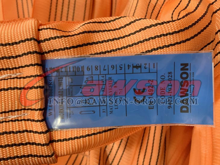 Eslingas redondas de poli&eacute;ster WLL 10T - Dawson Group Ltd. - F&aacute;brica, fabricante, proveedor de China