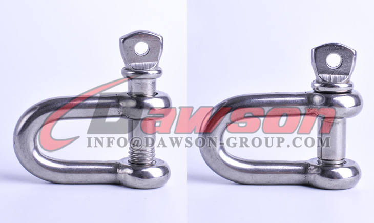 Grillete de cadena con pasador de tornillo de acero inoxidable, grillete Dee AISI316 - Dawson Group Ltd. - Fabricante, f&aacute;brica y proveedor de China