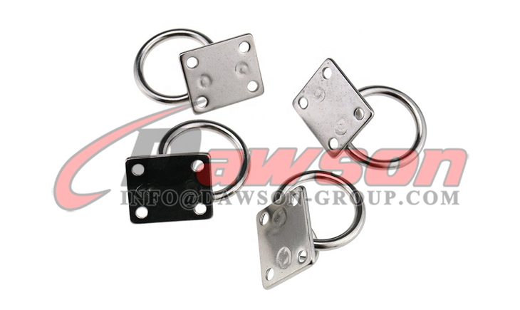Ojo de almohadilla cuadrada con anillo, Ojo de almohadilla cuadrada de acero inoxidable 316 con anillo - Dawson Group Ltd. - Proveedor, f&aacute;brica y fabricante de China