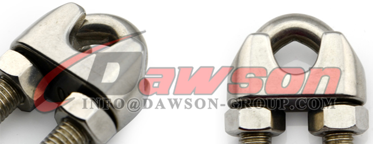 ステンレス鋼 DIN 741 ワイヤー ロープ クリップ - Dawson Group Ltd. - 中国工場、サプライヤー、メーカー