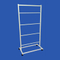 Retail store Steel Tube Frame Hanging Rail Carpets Roll Display fixture