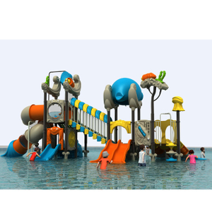 Kleine Wasserparkrutschen aus Kunststoff für Spindrift Water Kids Playground vom Hersteller HKDLS-3701