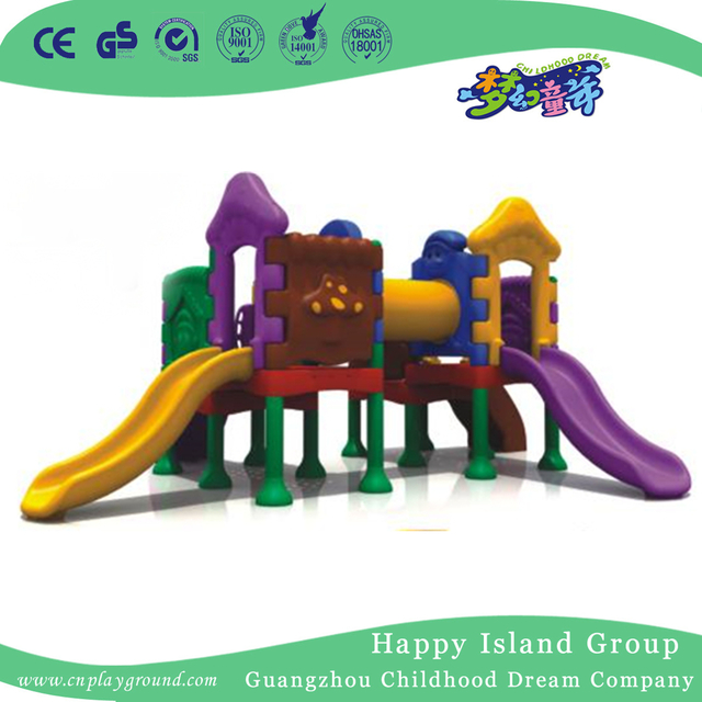  Kleine Dia-Spielplatz-Plastikgeräte im Freien für Verkauf (WZY-473-7)