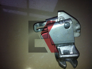 Drop Forged Single Copler con una pinza de andamio de acero de cuña CLAMP