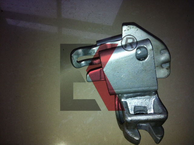 用楔形钢脚手架配件夹掉落锻造的单个耦合器