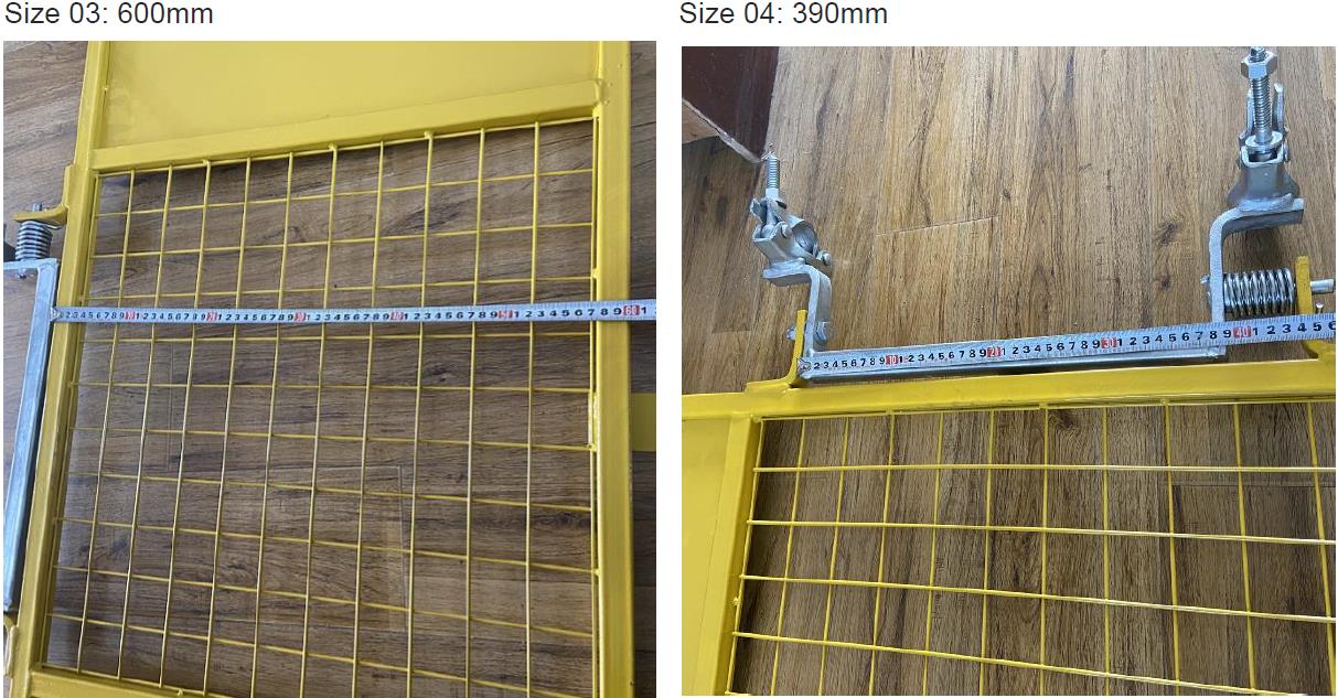 Inspecci&oacute;n de la puerta de andamio 03 