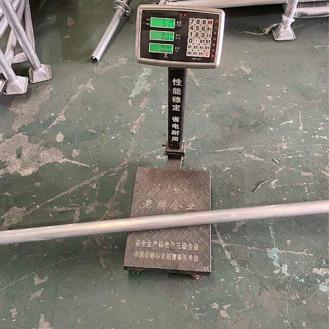 铝环锁脚手架面支架1.8m湾