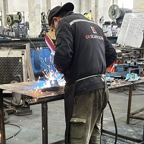 placa base de andamiaje