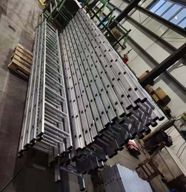 Andamio de aluminio de China W390 4m escalera vertical