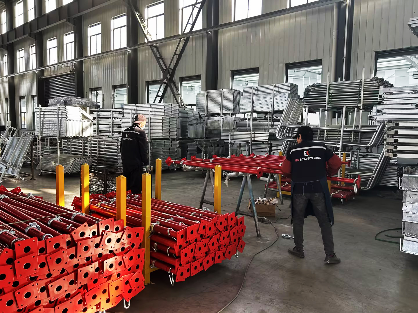 Процесс производства Acrow Prop