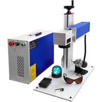 Grabador láser Galvo de fibra de 50W para marcado industrial