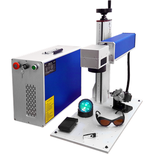 Grabador láser Galvo de fibra de 50W para marcado industrial