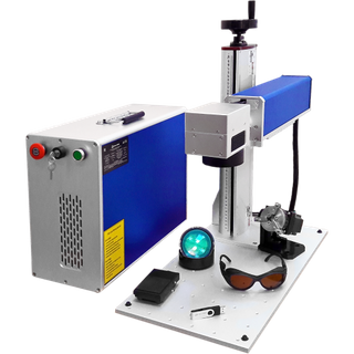 Grabador láser Galvo de fibra de 50W para marcado industrial