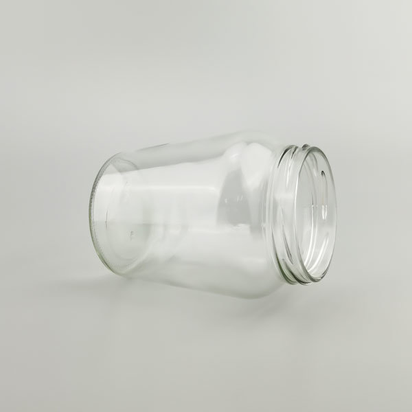 715ml Glass Jar with Metal Cap for Food Storage