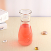Water Storage Orange Juice Glass Bottle