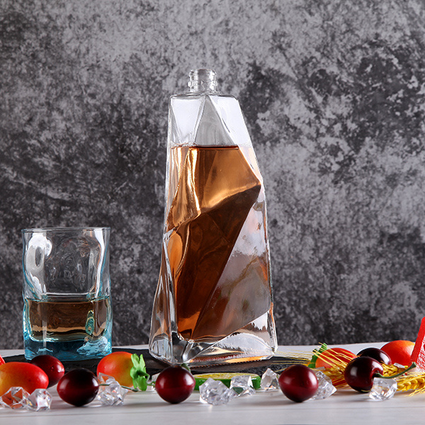 500ml Alcohol Bottles Vodka Glass Bottle 