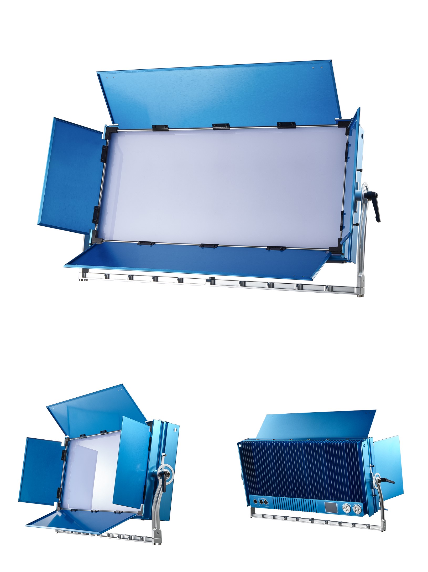 bicolor de v&iacute;deo LED luz suave (5)