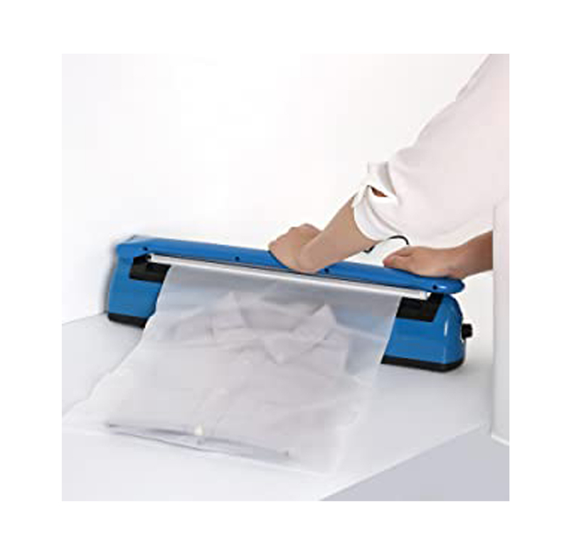 Manual 16inch Impulse Poly Bag Sealing Machine Heat Sealer with Extra Replace Element Grip