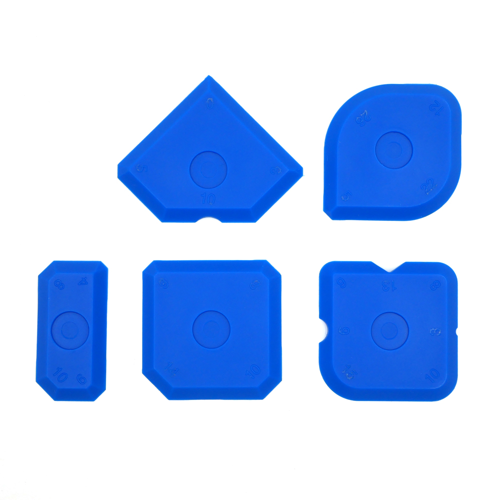 5pcs blue scraper 4