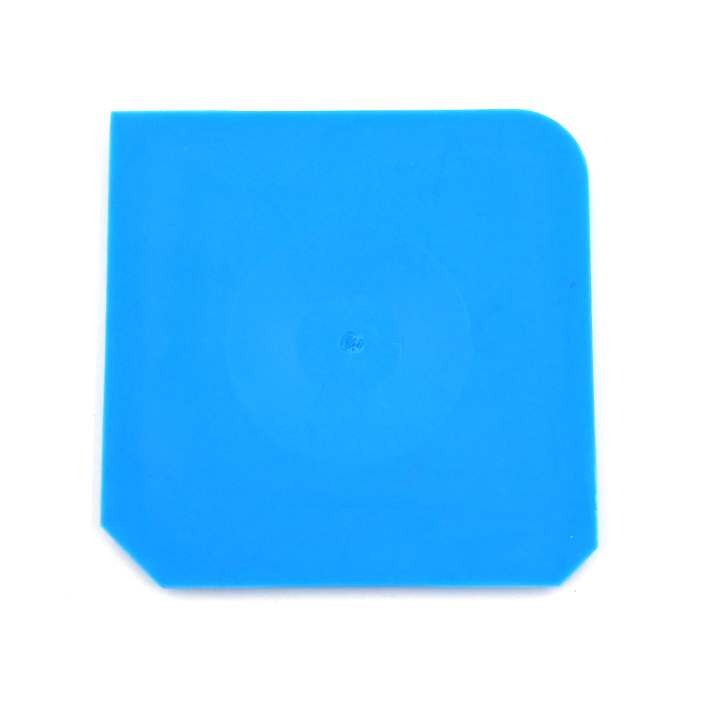 blue large scraper 36