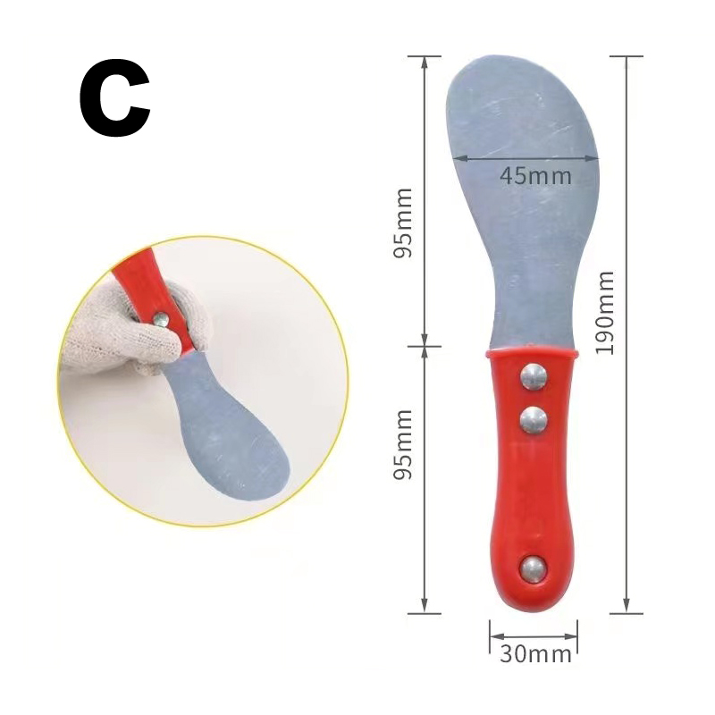 red putty knife 11