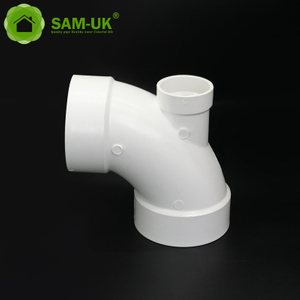 排水肘部PVC拟合4mm HDPE配件90度肘塑料导管22.5双面水4英寸管道
