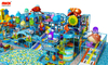Аквариум -тематическая детская мягкая игровая площадка