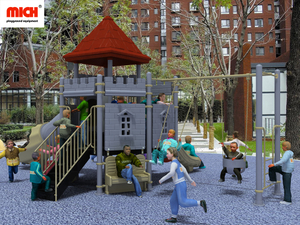 Mich Instalação de brincadeira ao ar livre para crianças personalizadas