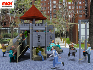Mich Installation de jeu en plein air pour enfants personnalisés