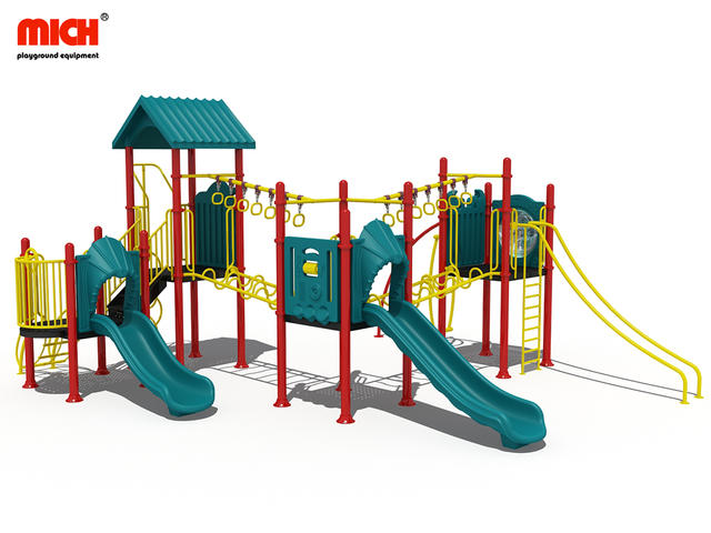 Como organizar o equipamento de playground ao ar livre infantil para ser mais interessante?
