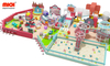 Коммерческая розовая тематическая детская игровая площадка
