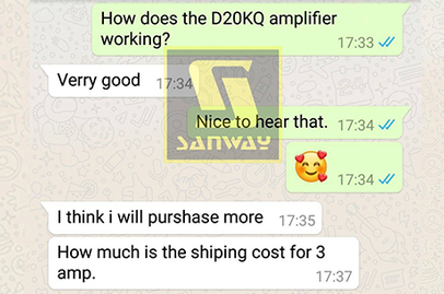 D20KQ 20000W DSP Amplificador de Potência Avaliações