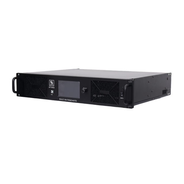 DT10KQ Professional 4 Channel 10000W DSP FIR Power усилитель с Dante