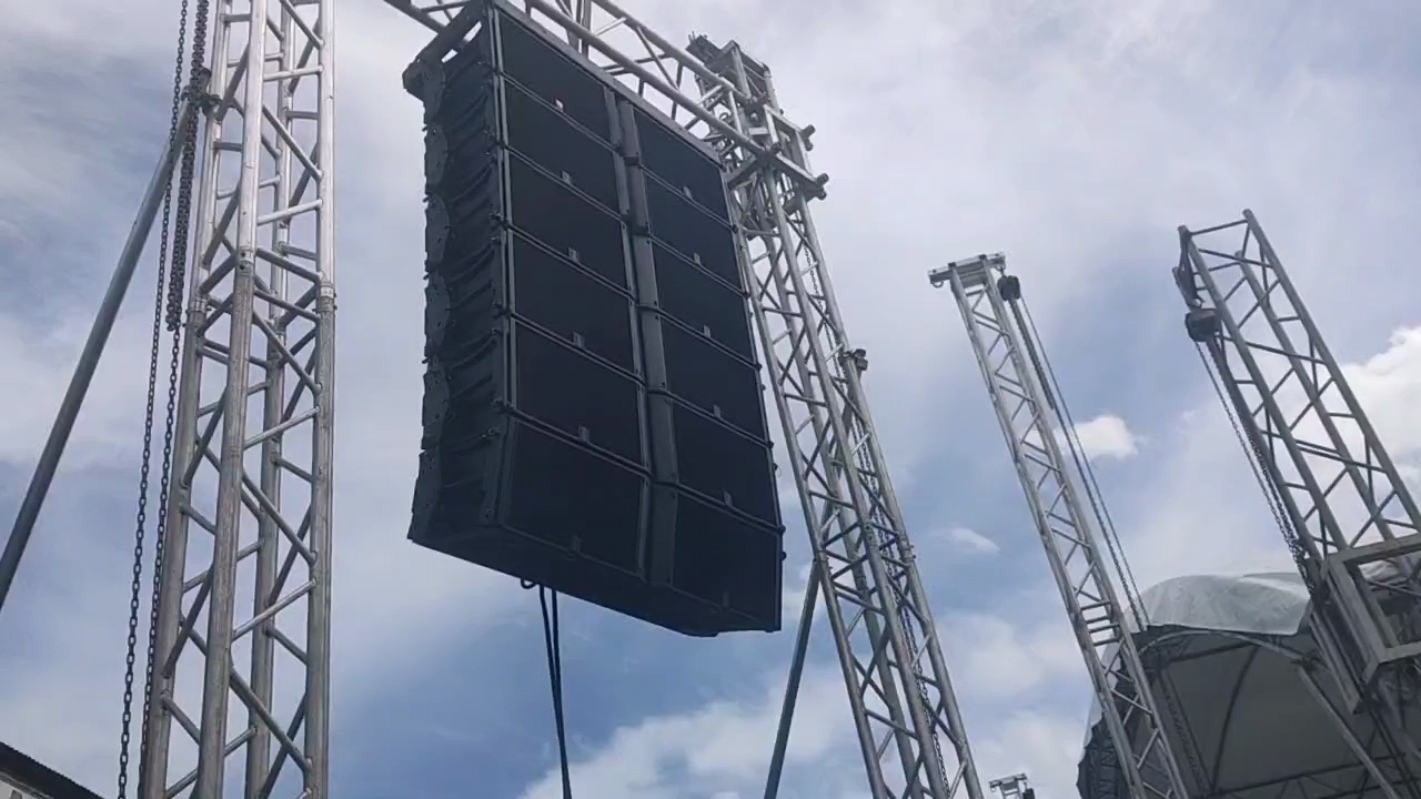 K2 Line Array Sound System Доставка невероятного звука для концерта Iwanan