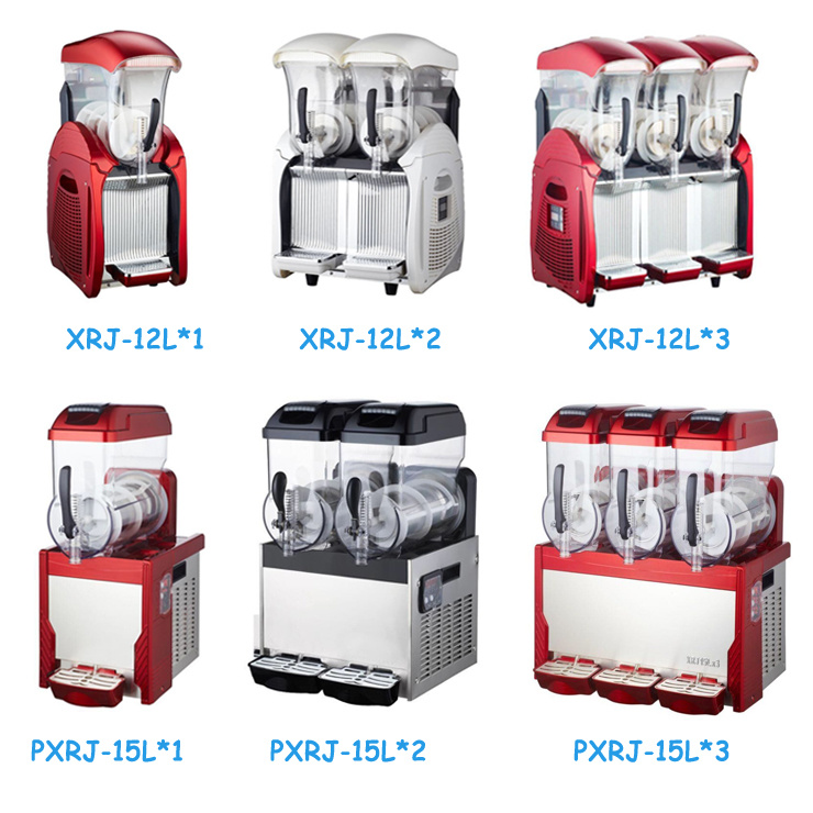 Separate Control for Each Tank Slush Machine Slush Freezer 12L