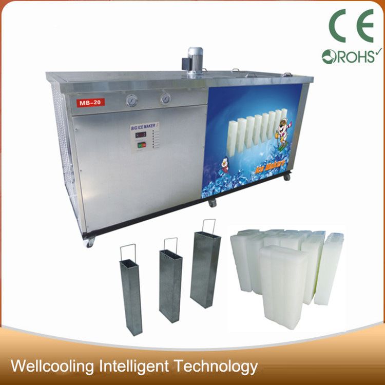 2000kg Energy Saving Ice Block Making Machine