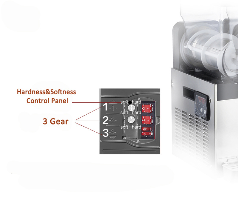 High Power R134A Frozen Industrial Slush Machine