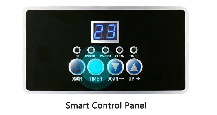 Digital Control Small Ice Maker Cube Machine