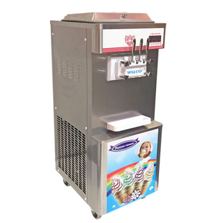 Wellcooling Italian 3 Phase 3kw Soft Serve Ice Cream Making Machine